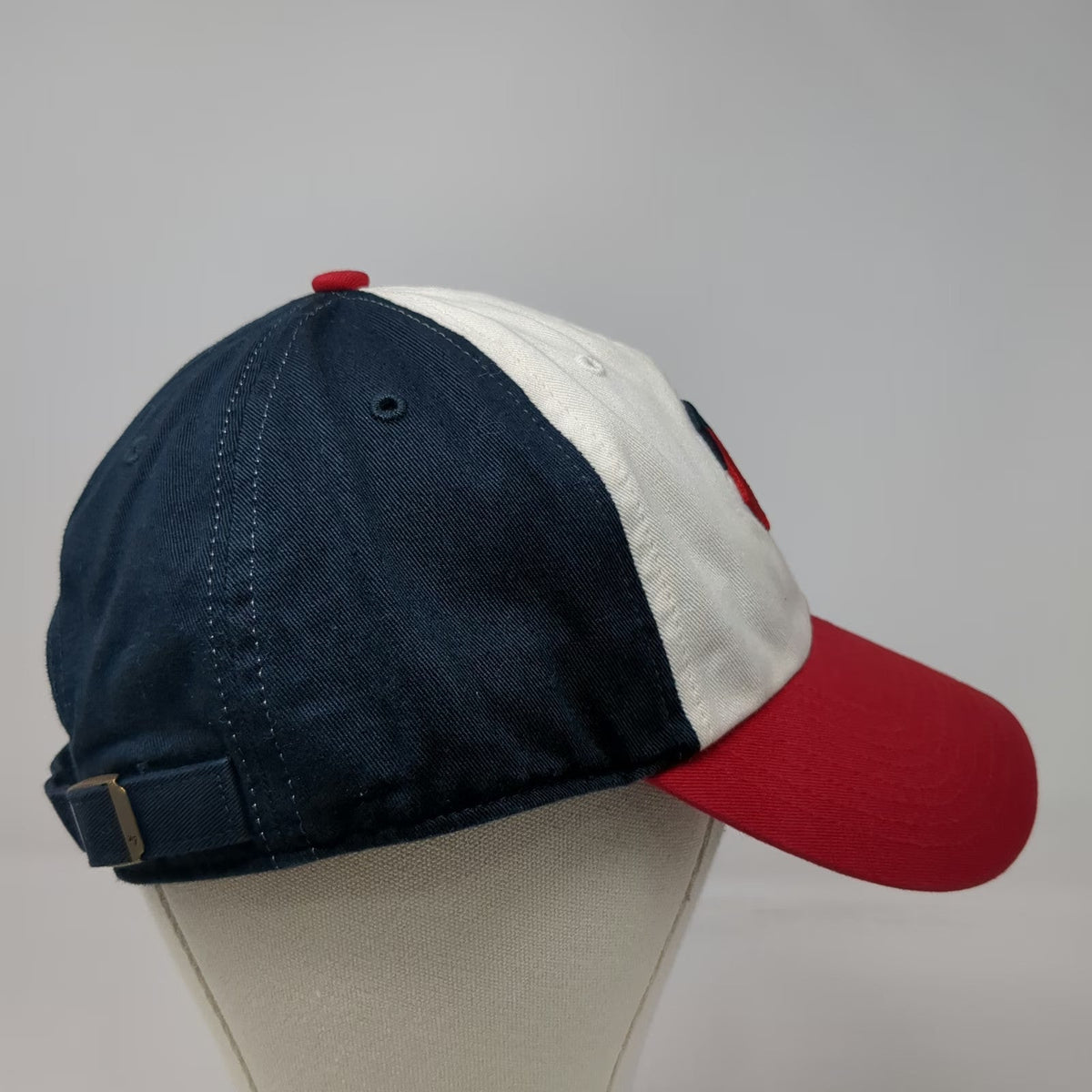 '47 Baseball Cap Blue White Red OSFM MLB Minnesota Twins TC Logo Slideback Hat