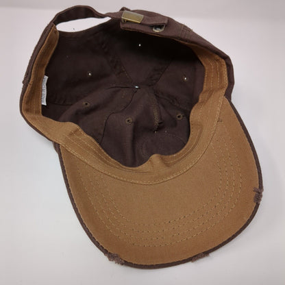 Yarguera Estate Tobacco Patch Slideback Hat Brown OSFA Adjustable