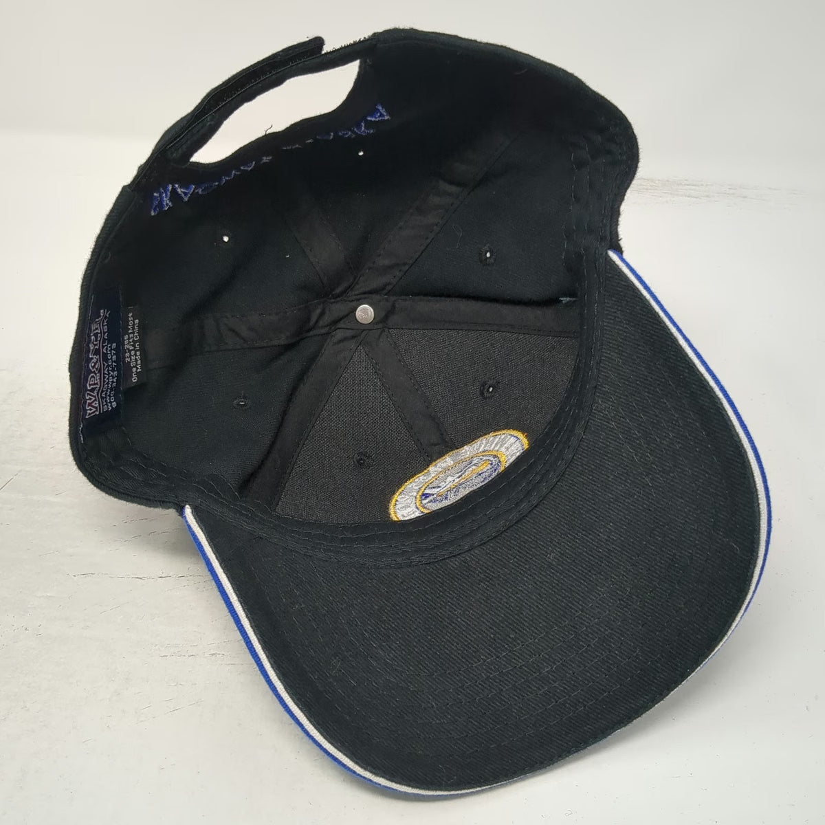 White Pass & Yukon Route Baseball Cap Black One Size Skagway Alaska Train Hat