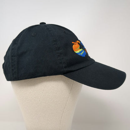Port & Company Star Food Bank Black Baseball Cap One Size Strapback Cotton Hat