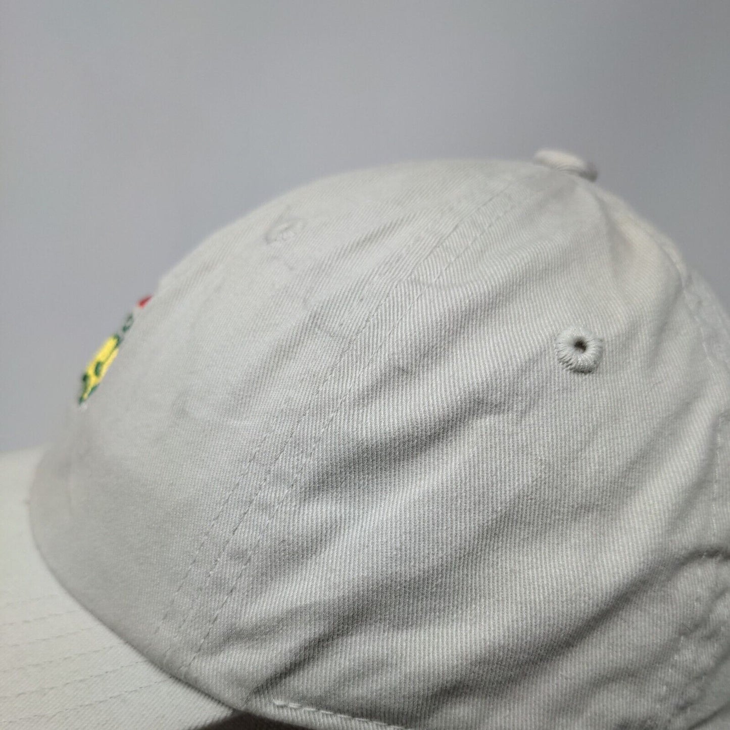 Masters Golf Slideback Hat Tan One Size Embroidered American Needle