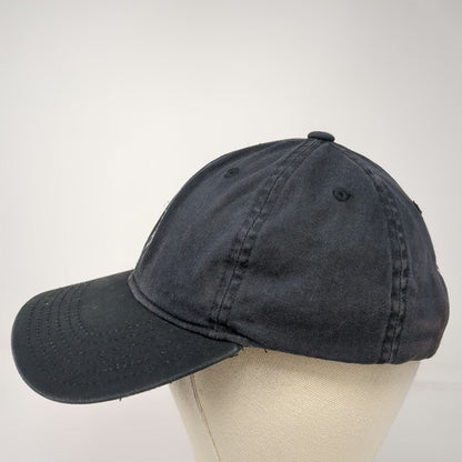 U.S. Polo Assn. Baseball Cap Black One Size Embroidered Logo Slideback Hat Flag