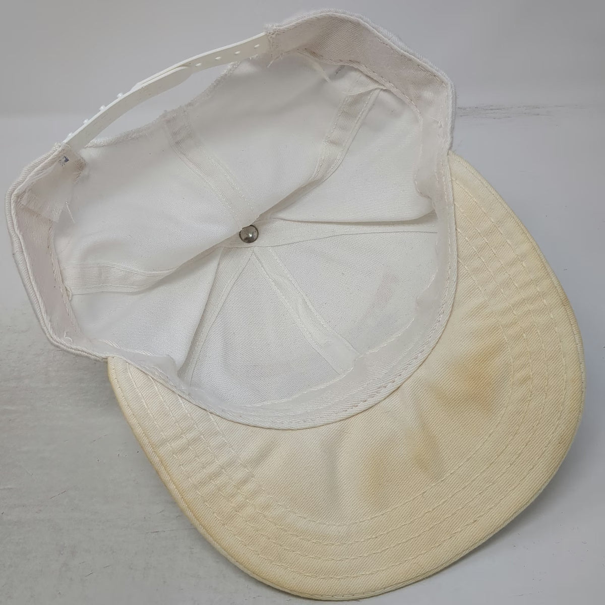 San Francisco 49ers NFL Snapback Hat White Red Blue Super Bowl XXIII Vintage USA