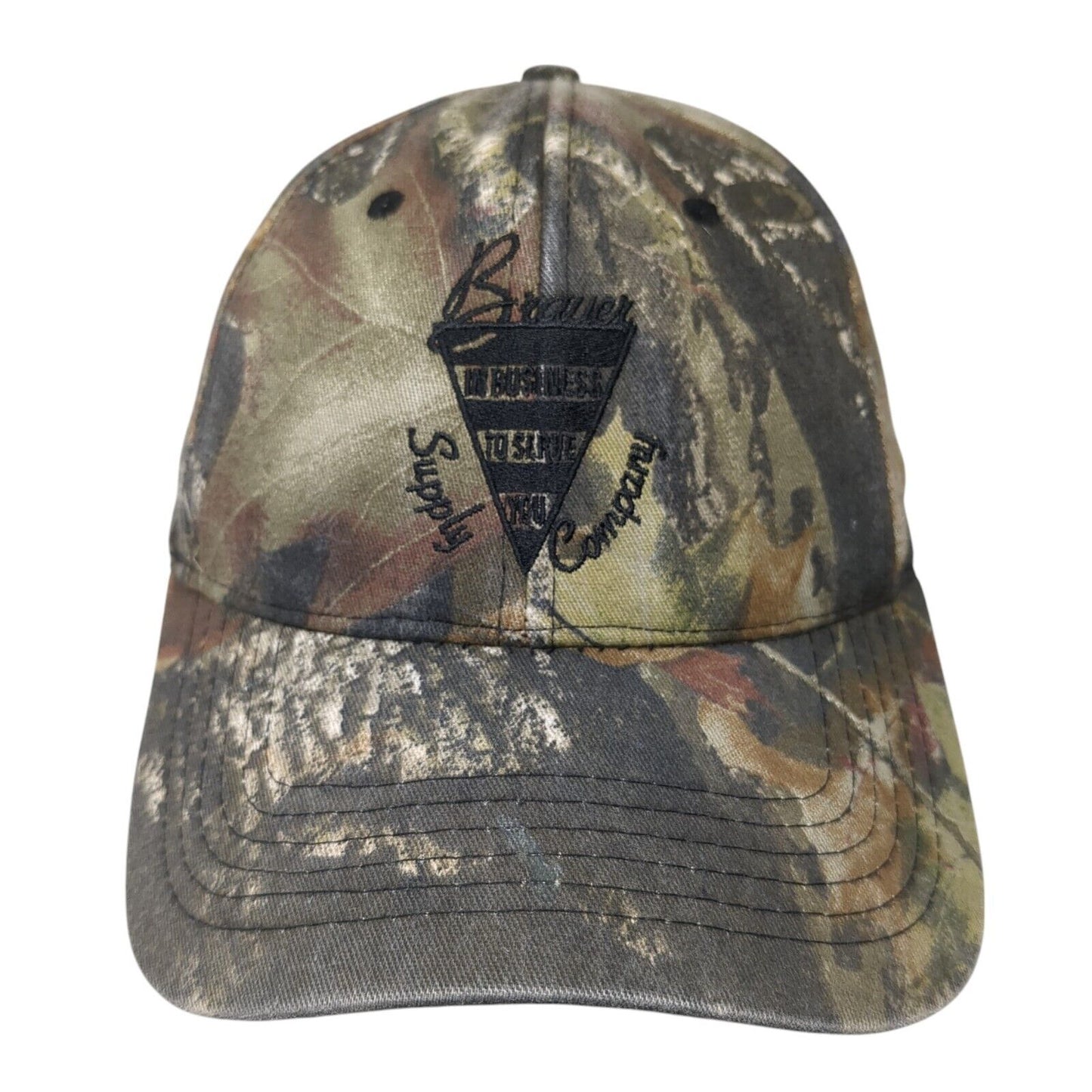 Brauer Supply Company Strapback Hat Camo One Size Adjustable Hunting
