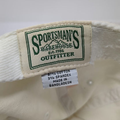 Sportsman's Warehouse Baseball Cap White One Size 20th Anniversary Mountain Hat
