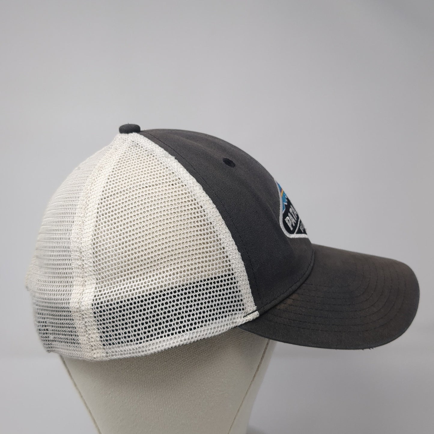 Patagonia Ventura CA Snapback Trucker Hat Gray One Size Adjustable Mesh Back