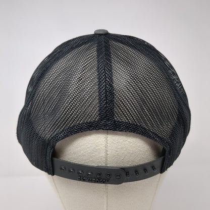Stoltz Snapback 112 Trucker Hat Gray One Size Adjustable Mesh Back Richardson