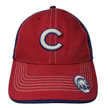 Fan Favorite Men's Strapback Hat Reb Blue OSFA Embroidered Chicago Cubs Logo