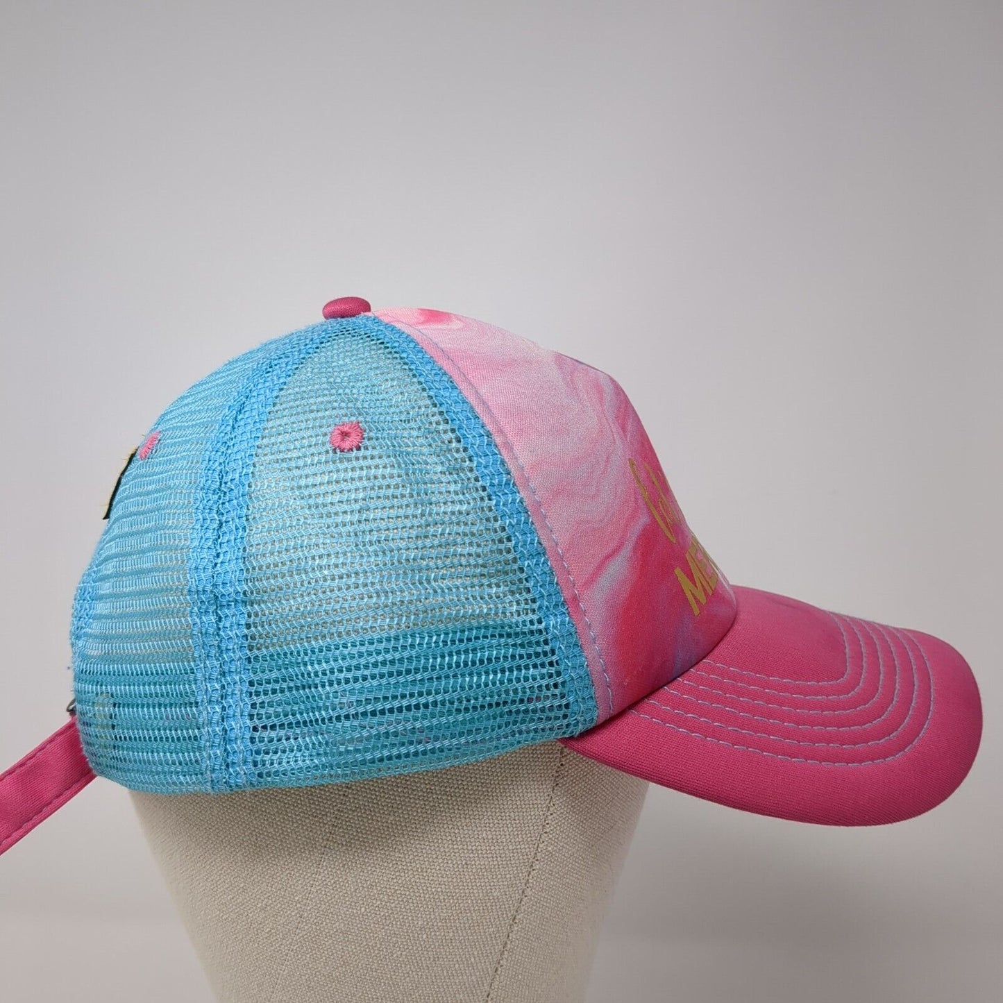 Let's Be Mermaids Slideback Trucker Hat Multicolor One Size Mesh Back