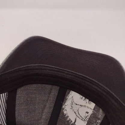 Remain Untamed RVB Snapback Trucker Hat Gray Small Adjustable Mesh Richardson