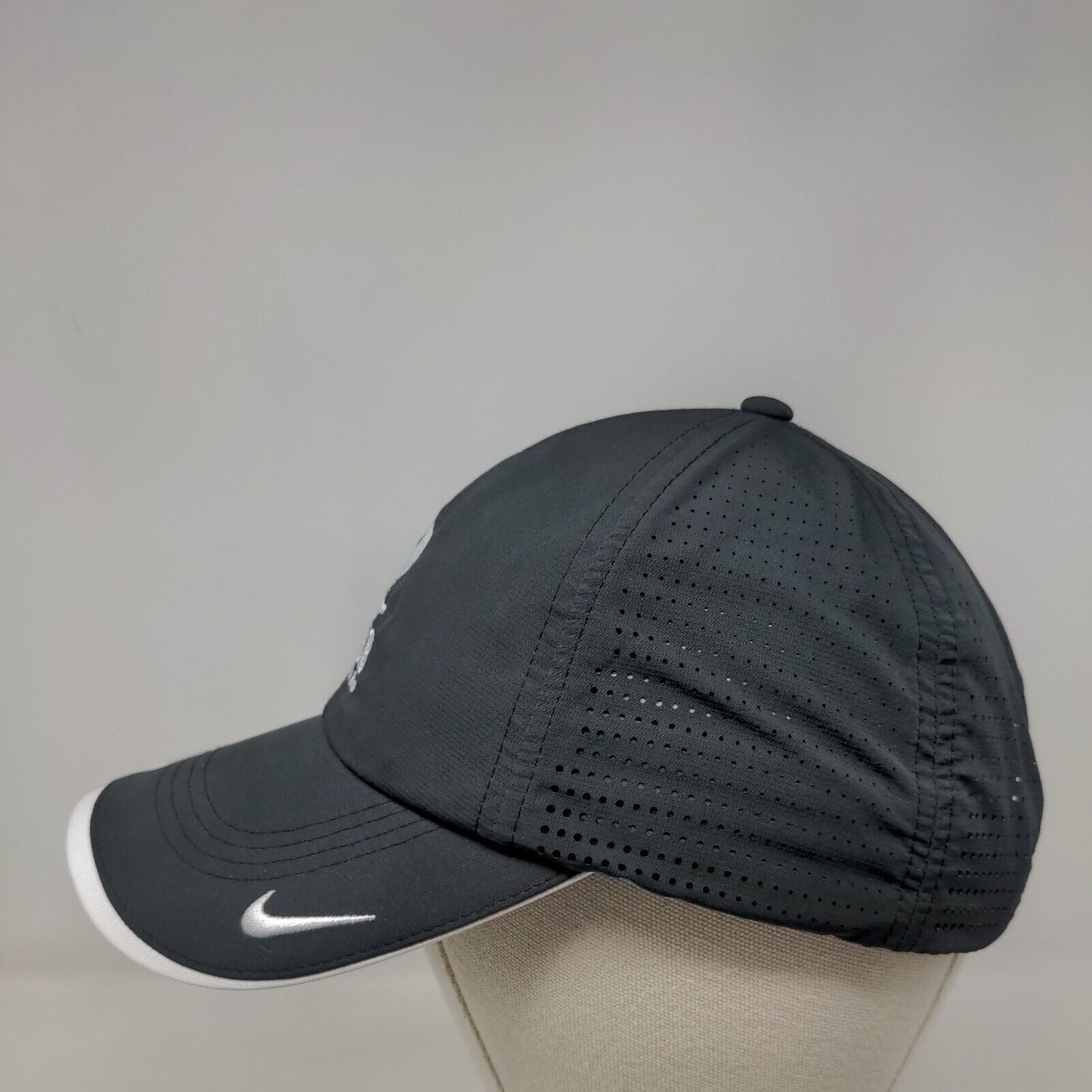 BBB Start With Trust Strapback Hat Black OSFM Nike Heritage 86 Dri-Fit