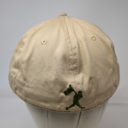 Baseballism Baseball Beige Green Black 7 5/8 Tank Last Line Defense Fitted Hat
