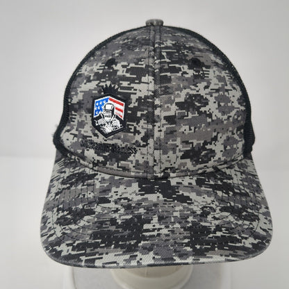 Southeastern Stainless Snapback Trucker Hat Camo OS Mesh Back Port Authority