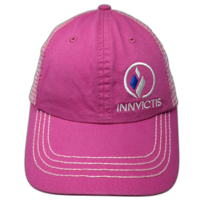 Headgear Baseball Cap Pink One Size Mesh Strapback Simplot Innvictis Hat