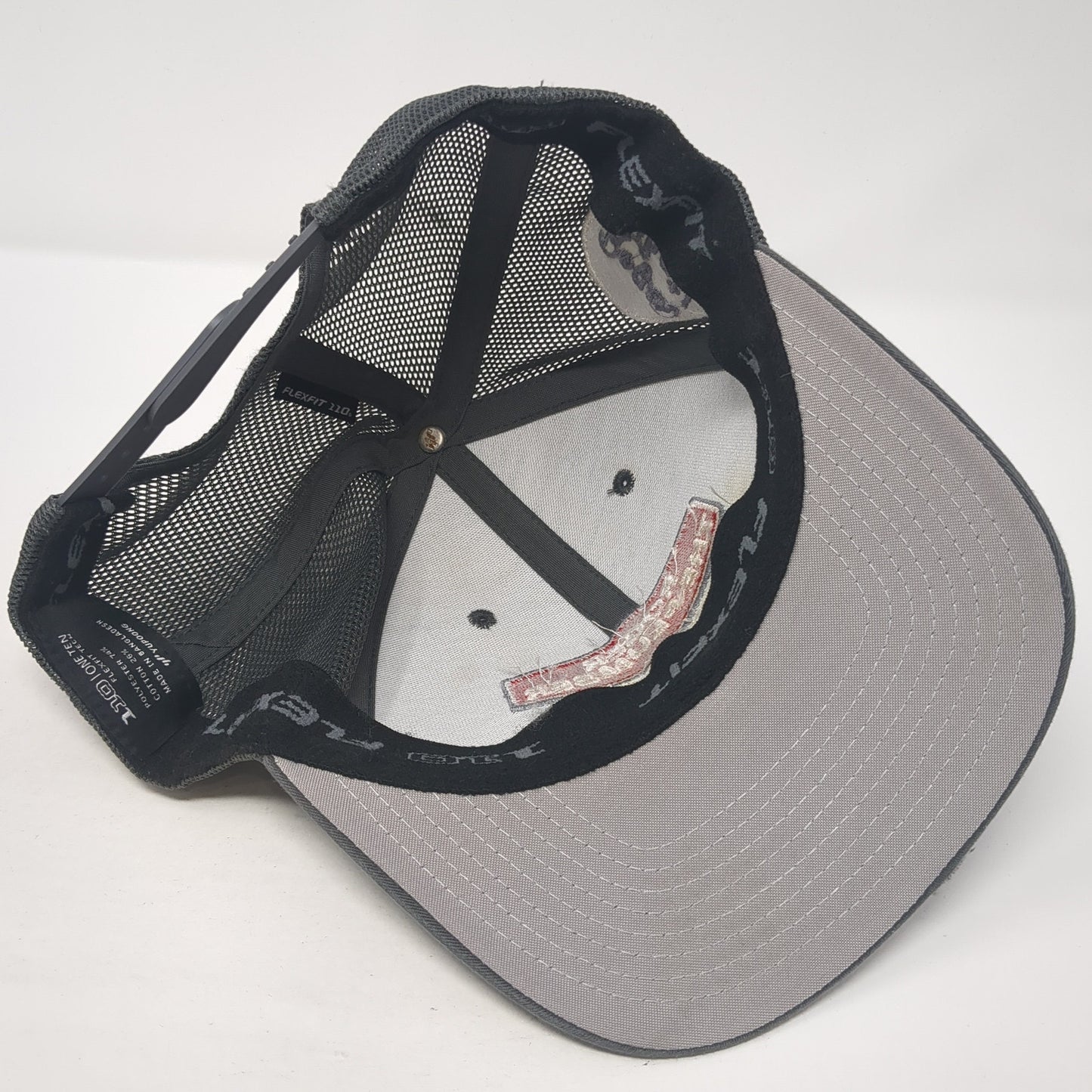 Roger The Plumber Snapback Trucker Hat Gray One Size Mesh Back Flexfit