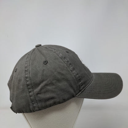 Flo Grown Sun Surf Salt Patch Slideback Hat Gray One Size Adjustable