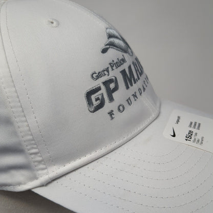 Gary Pinkel GP MADE Foundation Slideback Hat White OS Adjustable W/Tags Nike