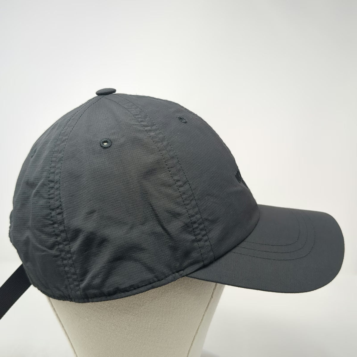 The North Face Baseball Cap Gray One Size Slideback Performance Outdoor Logo Hat