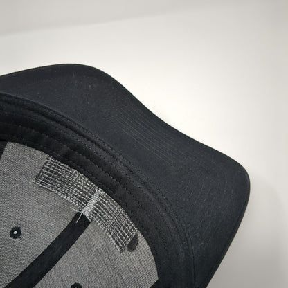 Alturas Ventures Patch Snapback Trucker Hat Black M/L Mesh Back Solid