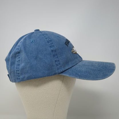O'Keefe's Reef Baseball Cap Blue One Size Frankfort MI Fish Salmon Strapback Hat