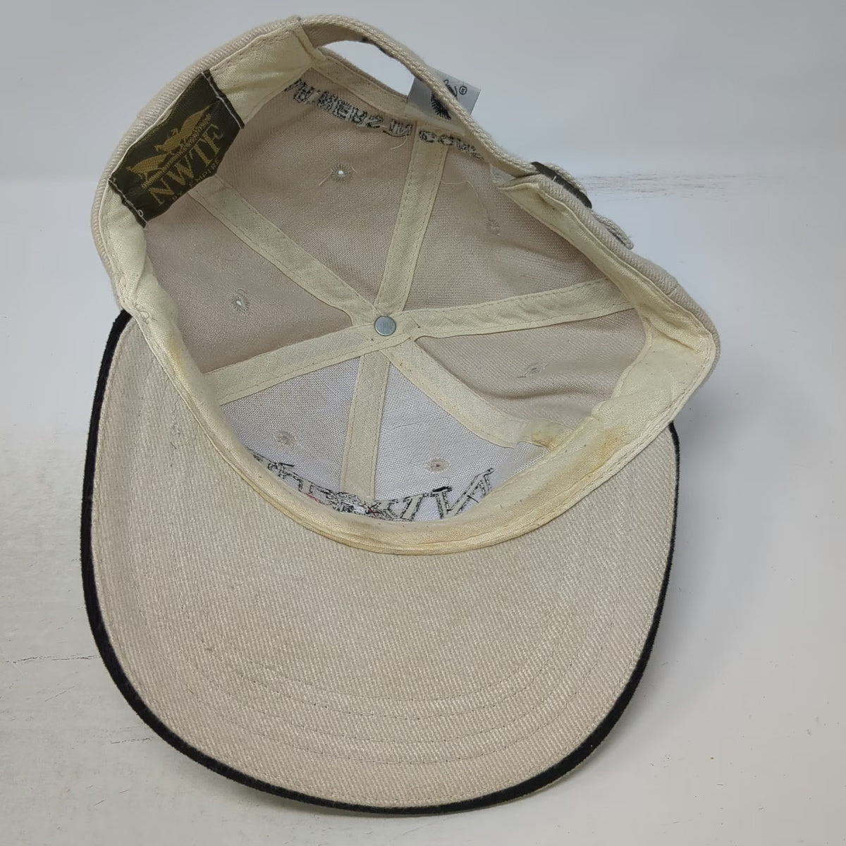 Empire Baseball Cap Beige One Size NWTF Committee Turkey Conservation Hat