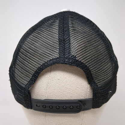 Payette River Games Snapback Trucker Hat Black One Size Mesh Back