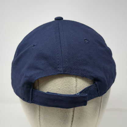 Bassmaster Baseball Cap Blue One Size Embroidered Logo American Flag Fish Hat