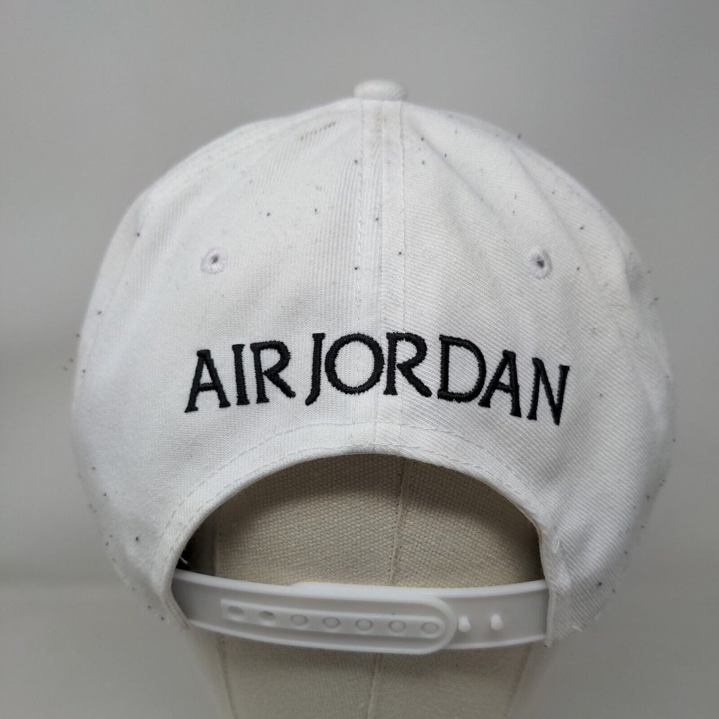 Nike Air Jordan Jumpman Snapback Hat White OSFM Embroidered 6 Panel