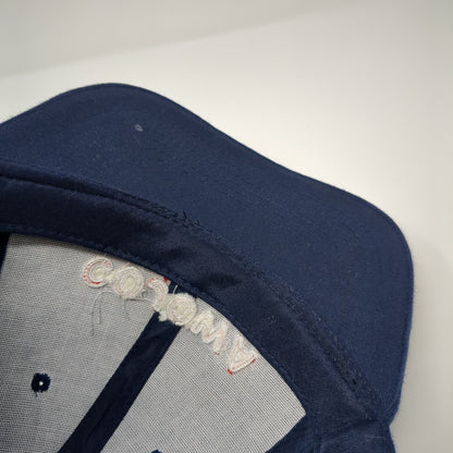 COJOWA Slideback Hat Blue One Size Adjustable Embroidered 6 Panel