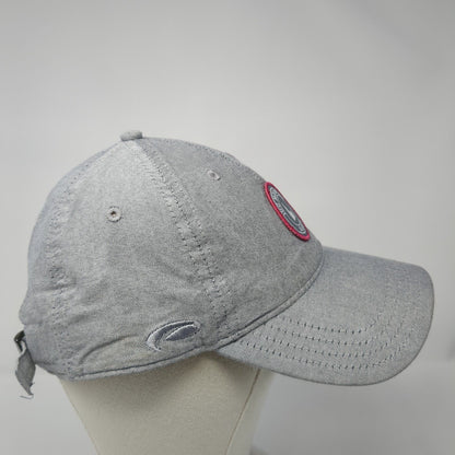 Idaho Jug Mountain Ranch Patch Slideback Hat Gray One Size Pukka 6 Panel