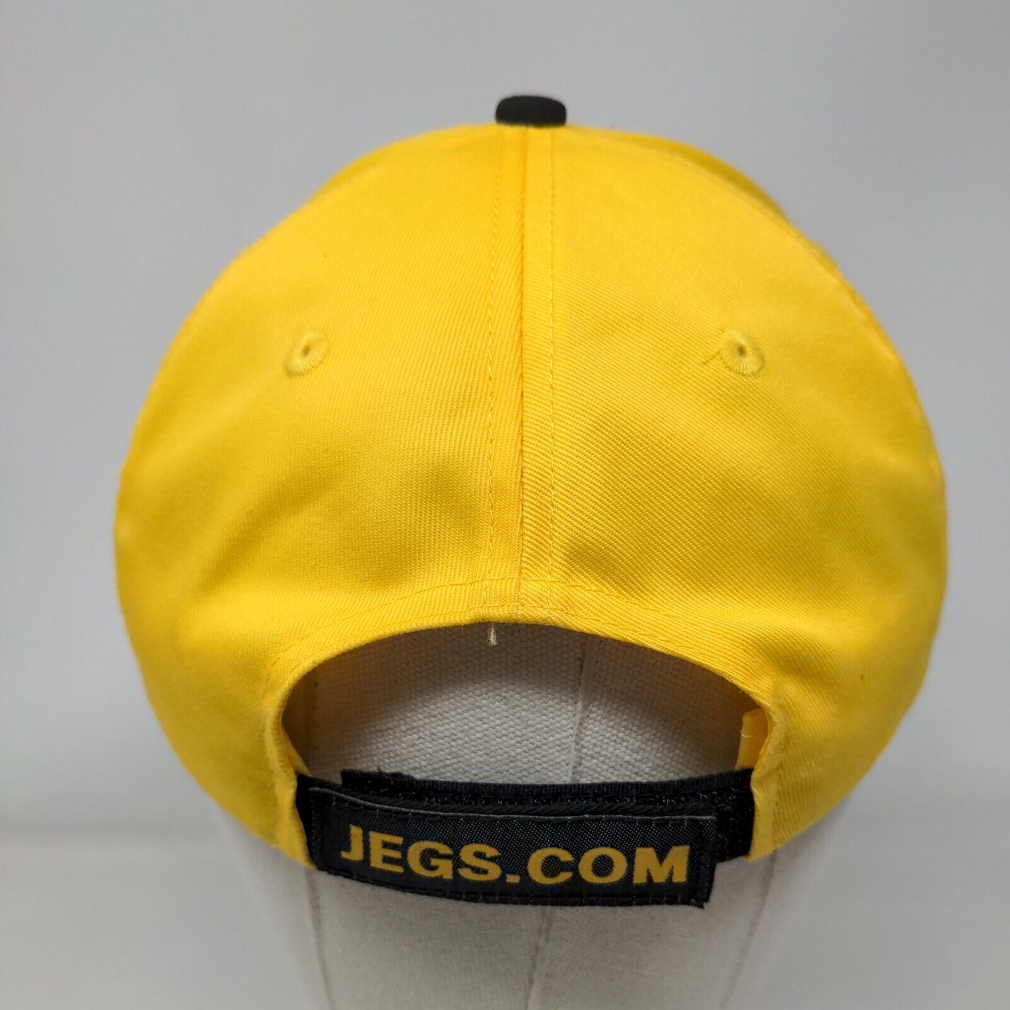 Jegs High Performance Strapback Hat Yellow One Size Colorblock