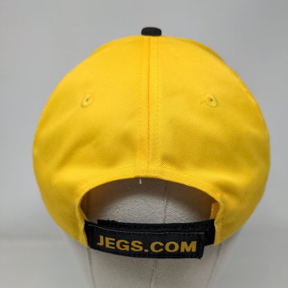 Jegs High Performance Strapback Hat Yellow One Size Colorblock