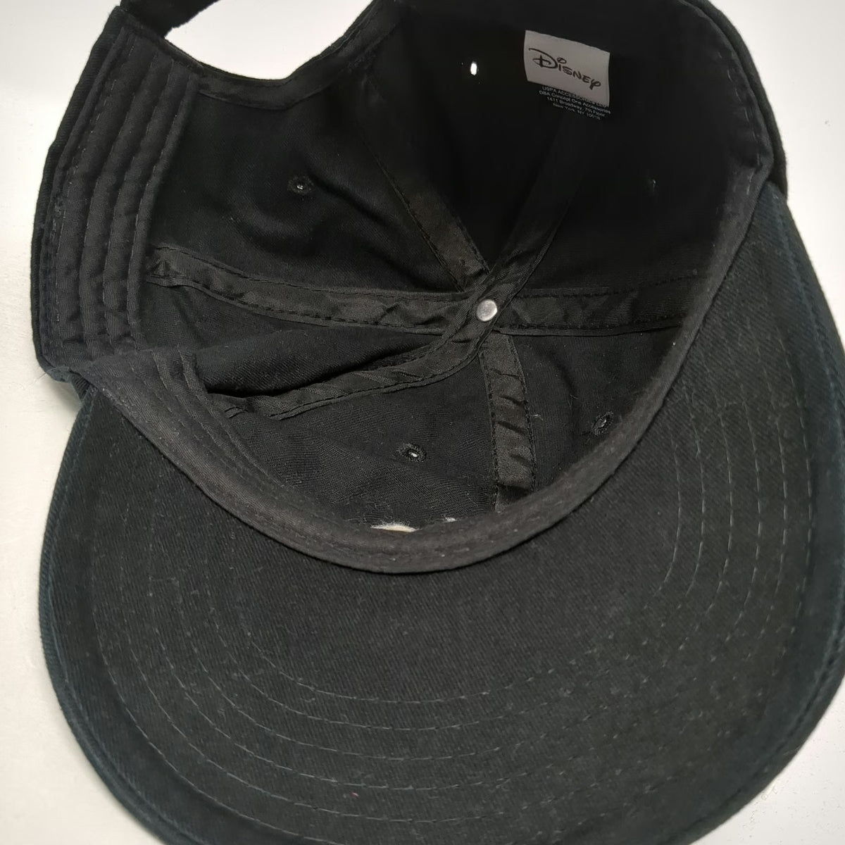 Disney Baseball Cap Black One Size Hat Embroidered Edna Mode Incredibles Graphic