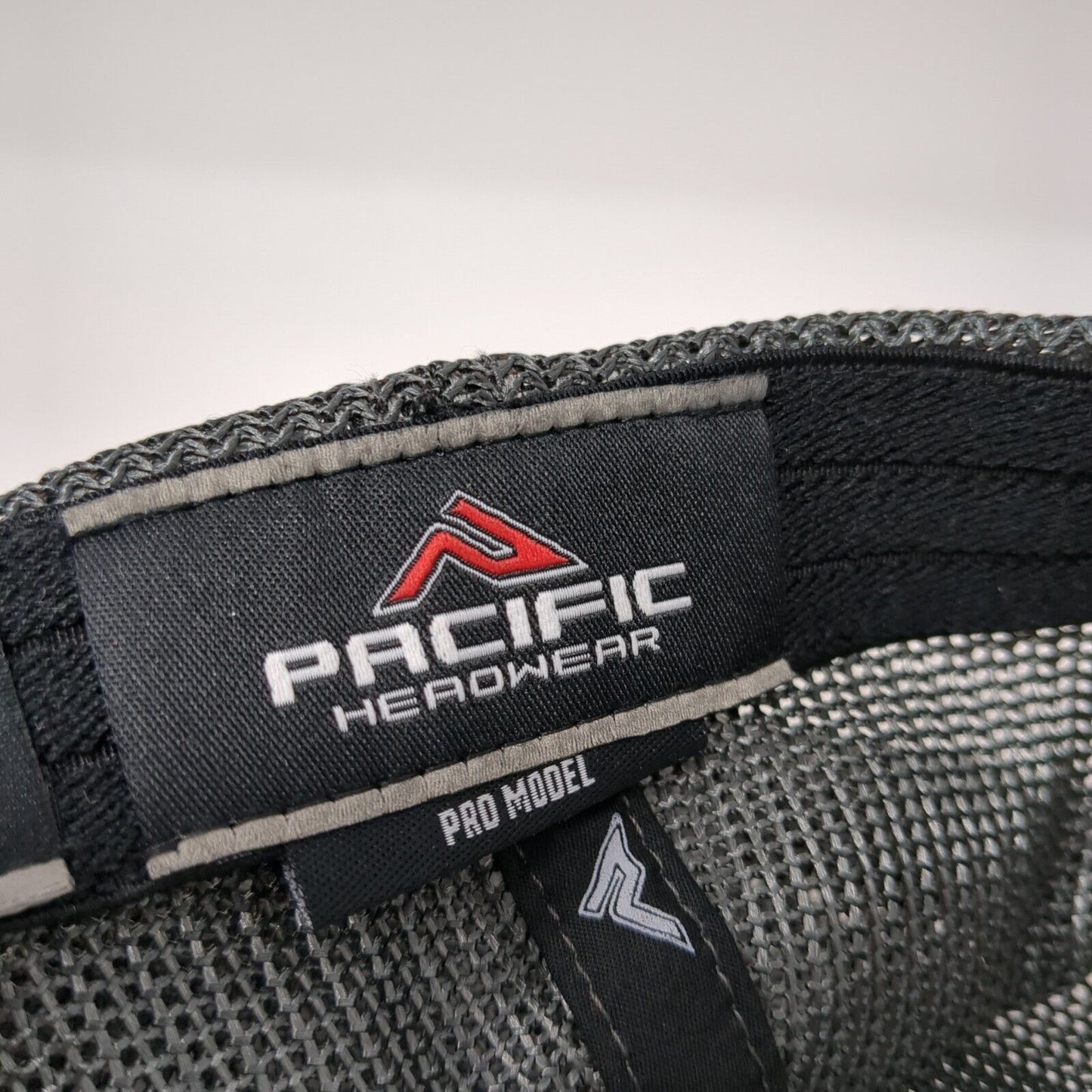 Letter N Fitted Mesh Back Trucker Hat Gray 7 3/8-8 Embroidered 6 Panel