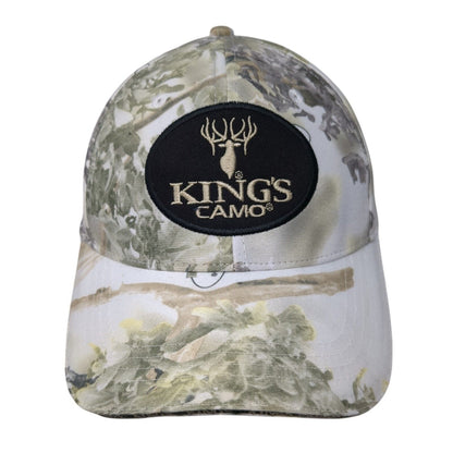 King's Camo Any Tag Any Time Fitted Hat Camo S/M Embroidered Hunting
