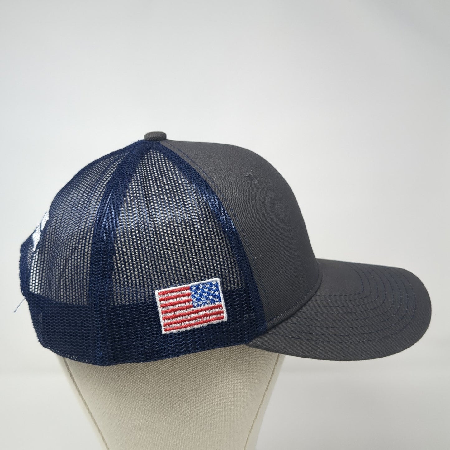 J.M Thomas Forest Products Trucker Hat Multi OS Adjustable Mesh Port Authority