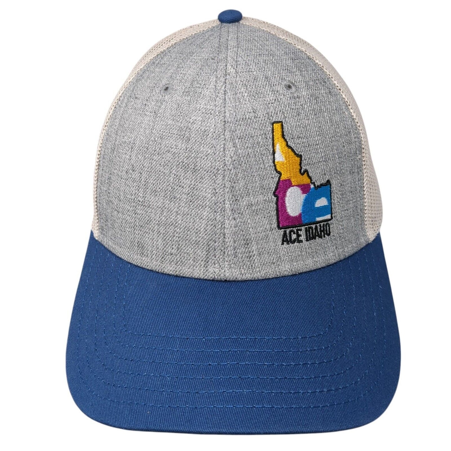 Ace Idaho Snapback Trucker Hat Multicolor OSFA Mesh Back Cap America