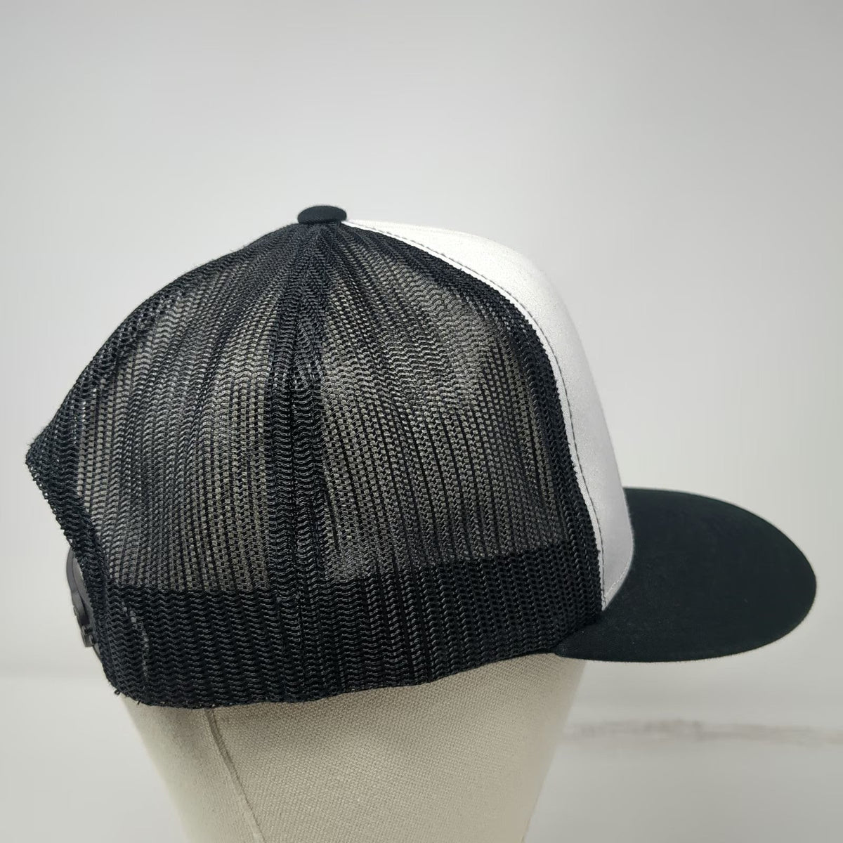 Yupoong Trucker Hat Black One Size With Love Dirt Dolls Floral Graphic Snapback