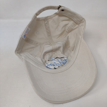 St. Helens Beef Slideback Hat Tan OSFA Adjustable Embroidered 6 Panel Cotton