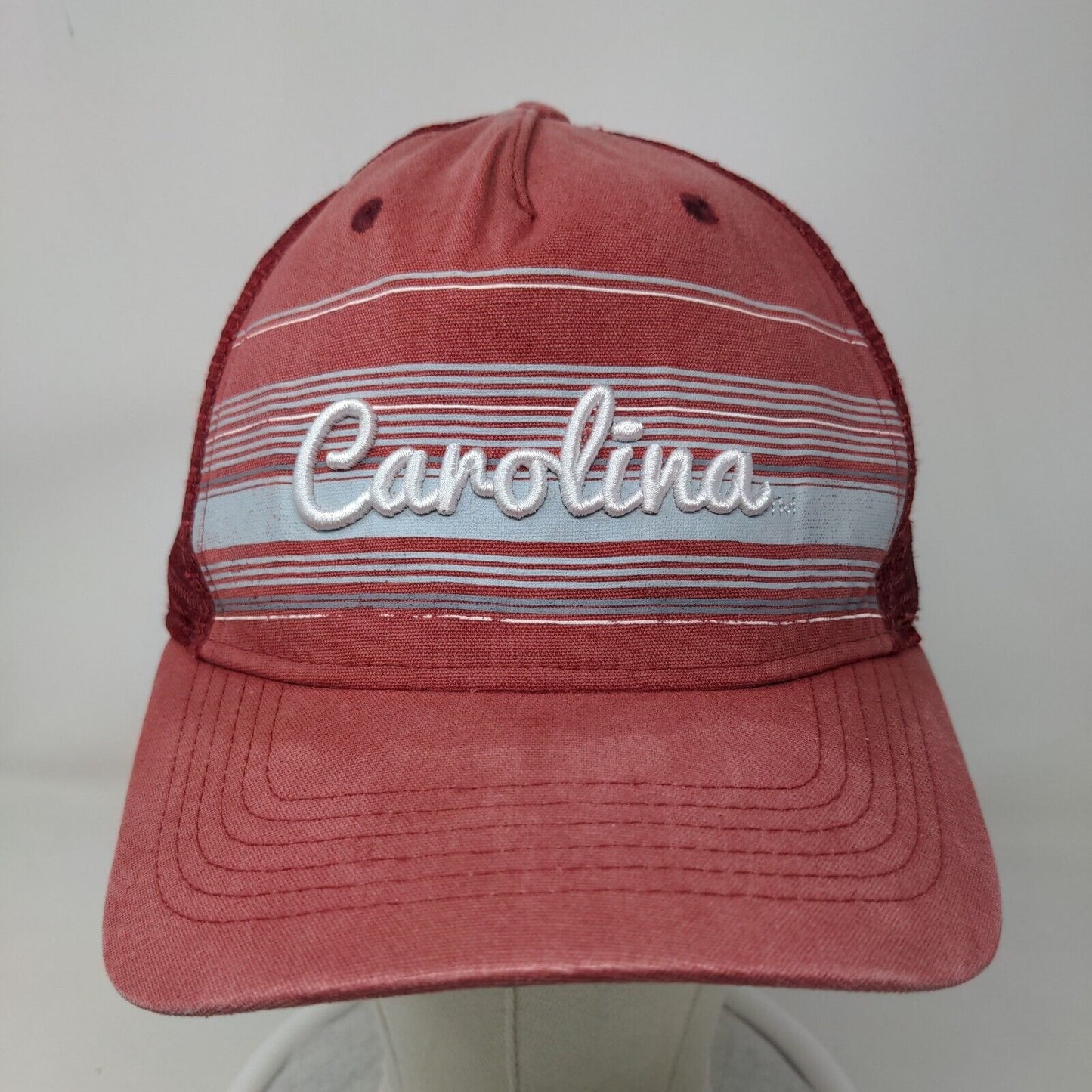 Top of the World Men's Snapback Mesh Back Hat Red OSFA South Carolina Gamecocks