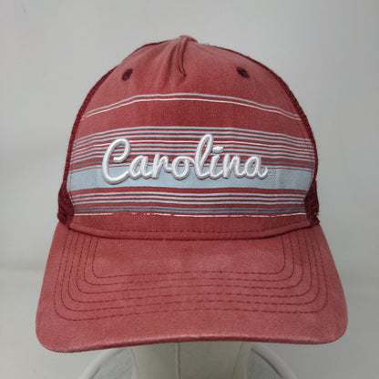 Top of the World Men's Snapback Mesh Back Hat Red OSFA South Carolina Gamecocks