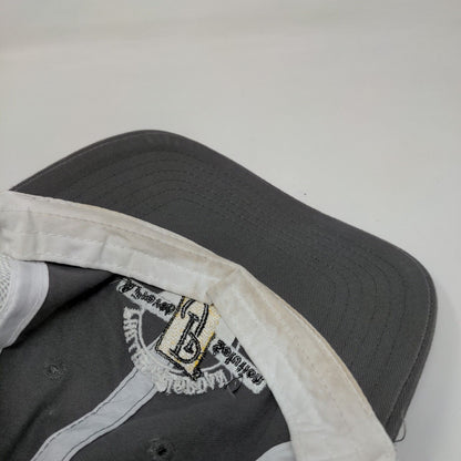 Phillips & Jordan Snapback Mesh Back Trucker Hat Gray One Size Colorblock