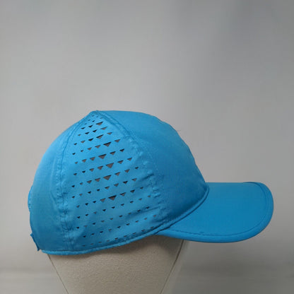 Unbranded Strapback Hat Blue One Size Adjustable Breathable 6 Panel Blank