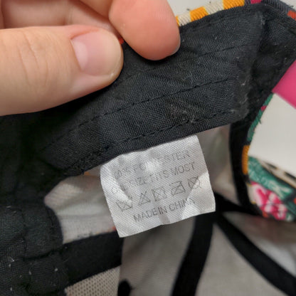 Parish Health Wealth Wisdom Snapback Hat Multicolor OSFM Graphic Print Polyester