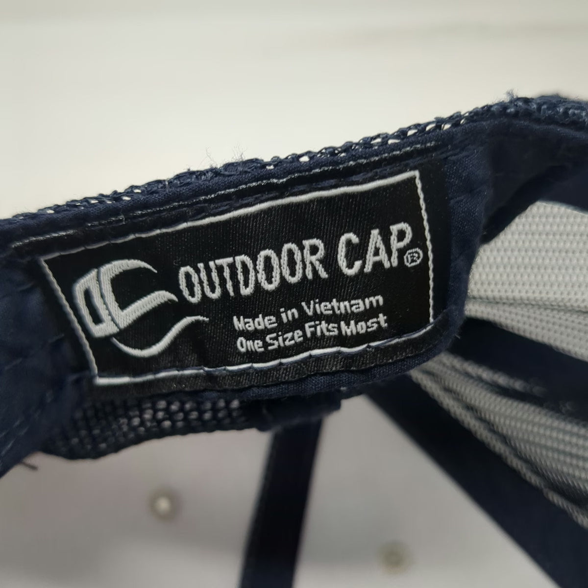 Outdoor Cap Trucker Hat Beige OSFM Rural King Windmill Snapback Mesh Farm Store