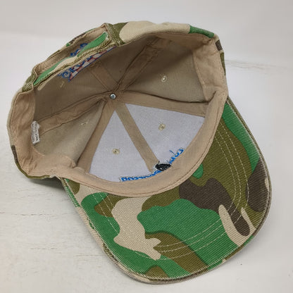 Lyle Pearson 200 George's Cycles Hat Baseball Cap Green Camo One Size Strapback