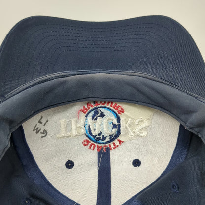 Quality Tracks RV Tours Copper Canyon Piggyback Blue One Size Baseball Cap Hat