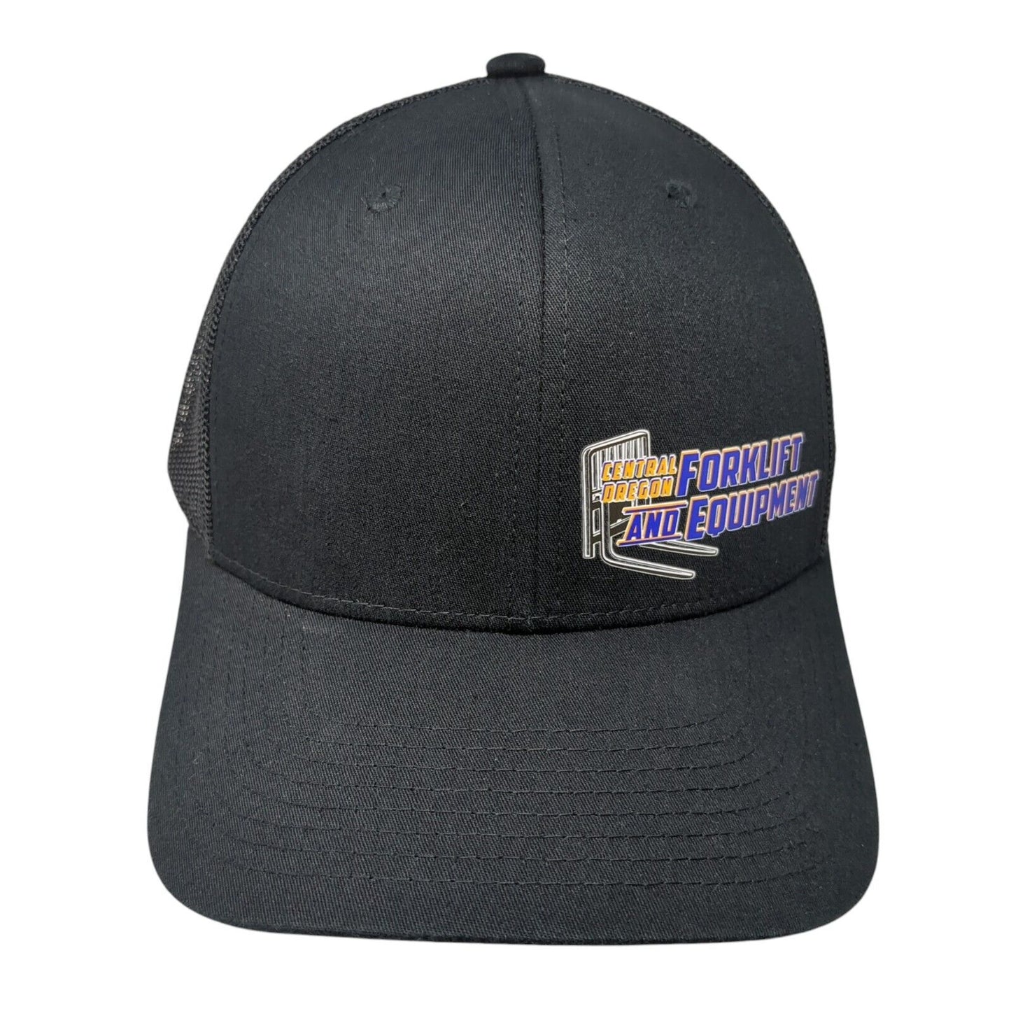 Central Oregon Forklift And Equipment Snapback Trucker Hat Black OS Yupoong