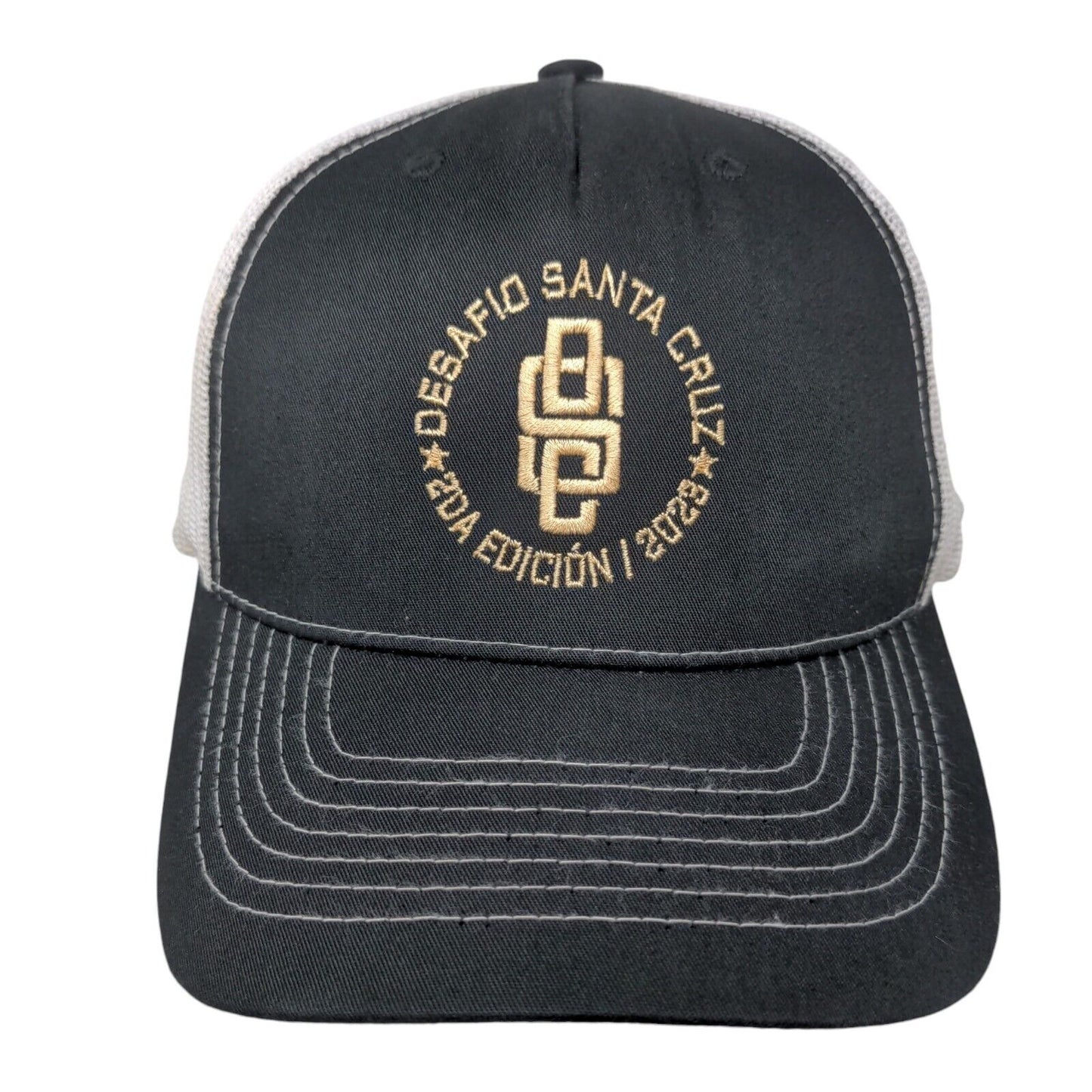 Desafio Santa Cruz Snapback Mesh Back Trucker Hat Black One Size Tami