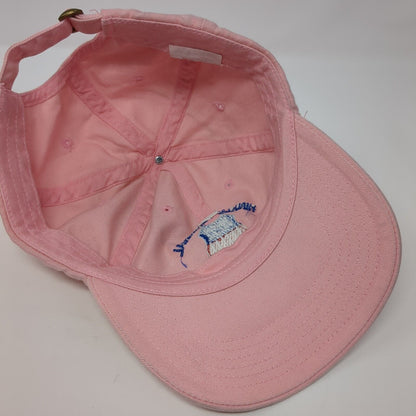 Hinkle Terminal Union Pacific Slideback Hat Pink One Size Adjustable